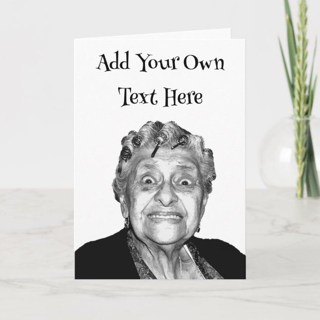 Personalized Greeting Card (Front)