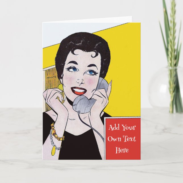 Personalized Greeting Card (Front)