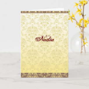 Personalized Greeting Card