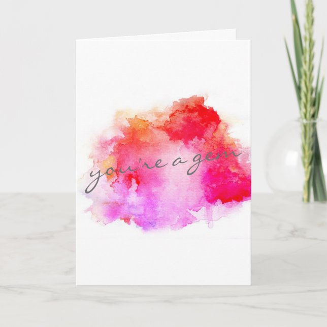 Personalized Greeting Card (Front)