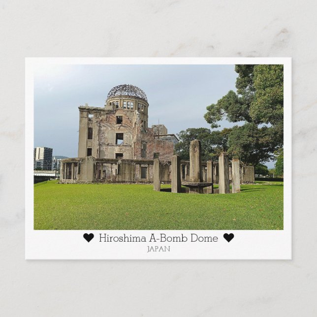 Personalized, Greetings from Hiroshima, Japan Postcard (Front)