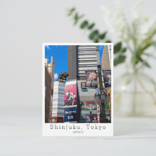 Personalized, Greetings from TOKYO Shinjuku, Japan Postcard