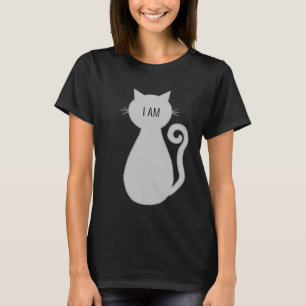 Personalized Grey Cat T-Shirt