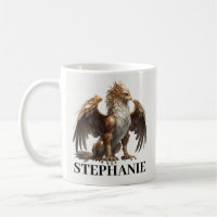 Personalized Griffin Gryphon fantasy Creature 