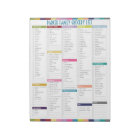 Personalized Grocery List Notepad