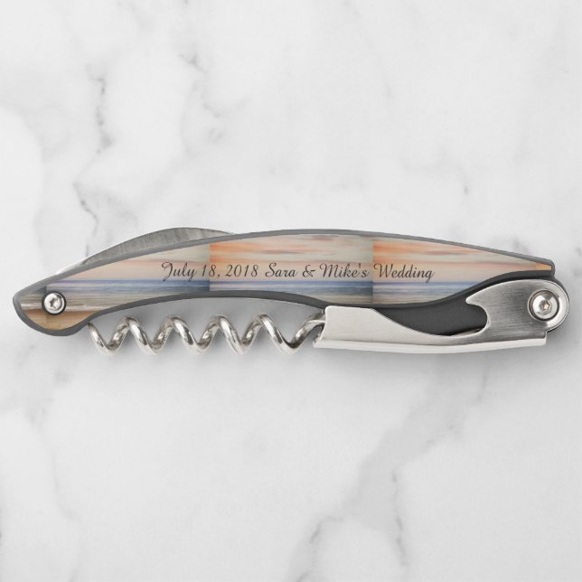 Personalized Groomsman Gift Corkscrew (Back)