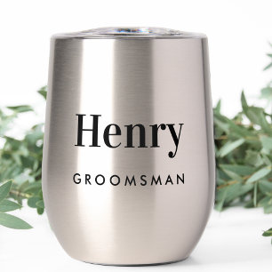 Personalized Groomsman Wedding