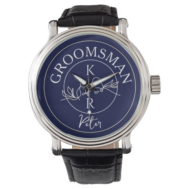 Personalized Groomsmen Watch (Front)