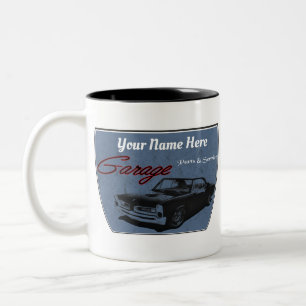 Personalized GTO Garage Two-Tone Coffee Mug