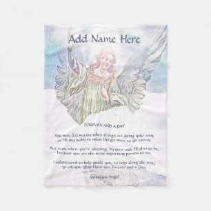 Personalized Guardian Angel Blanket