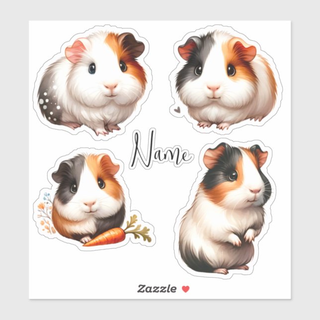 Personalized Guinea Pig  (Sheet)