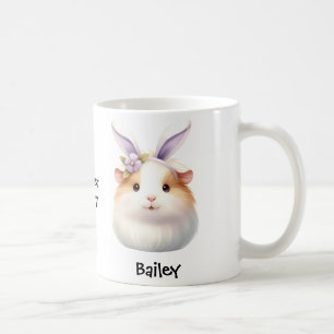 Personalized Guinea Pig Easter/Spring Mug