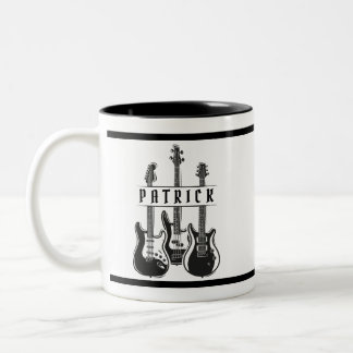 Personalized Guitar Player Gift Mug For Guitarist