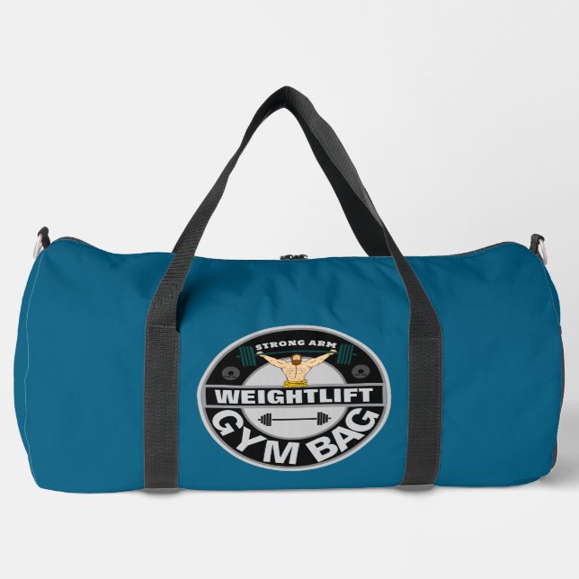 Personalized Gym Bag Duffel Bag (Front)