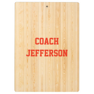 Personalized Gym Clipboard for Coaches