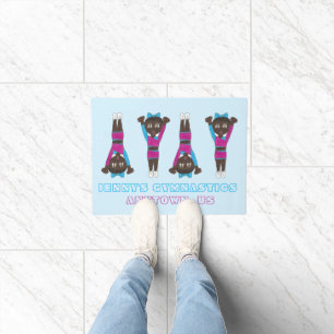 Personalized Gymnastics Academy Dance Studio Gym Doormat