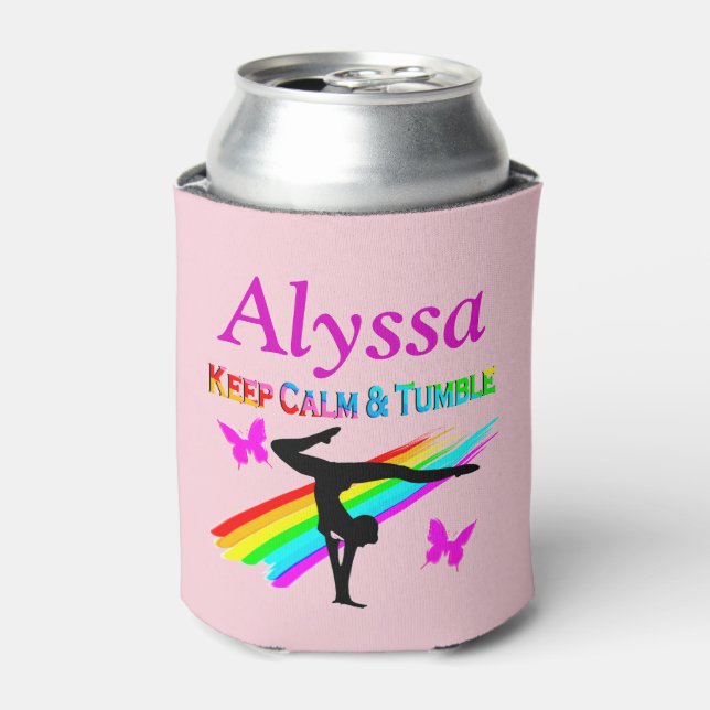 PERSONALIZED GYMNASTICS CAN COOLER (Can Front)