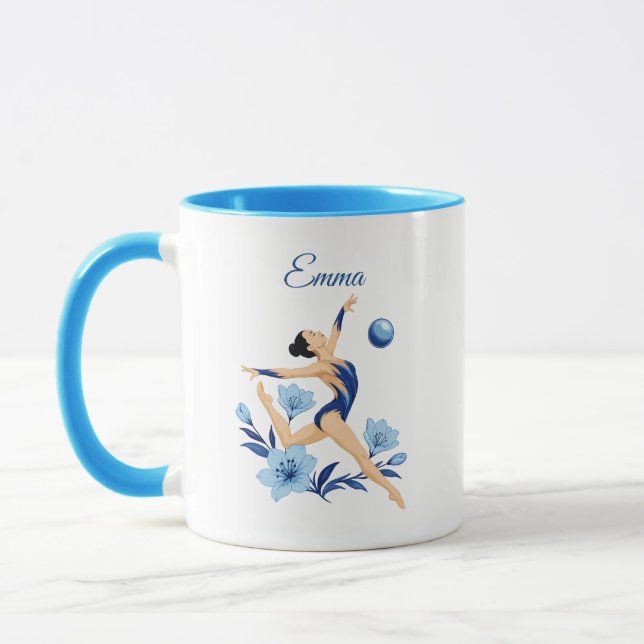 Personalized gymnast's  mug (Left)