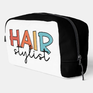Personalized Hair Stylist Retro Hairdresser Gift Dopp Kit