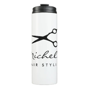 Personalized hair stylist thermal tumbler mug gift