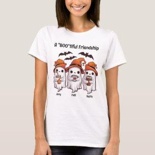 Personalized Halloween "A 'Boo'tiful Friendship" T-Shirt