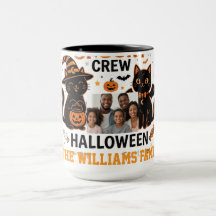 Personalized Halloween Black Cat Family Collection