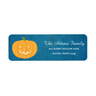 Personalized Halloween Chalkboard Little Pumpkin
