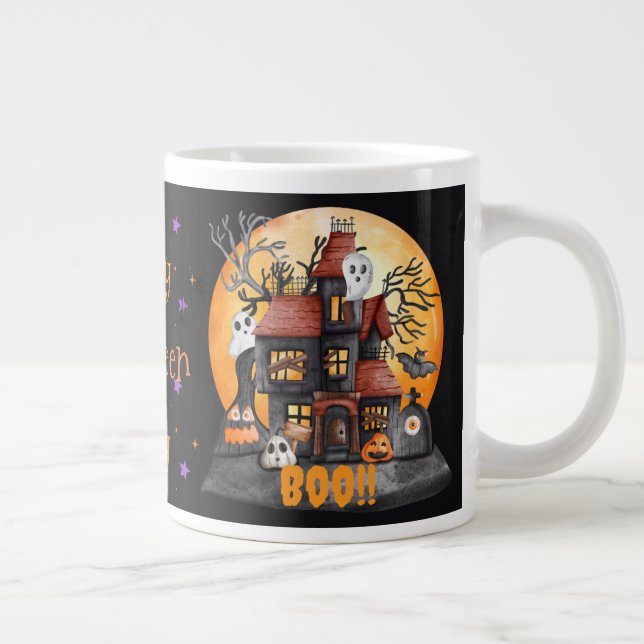 Personalized Halloween coffee mug (Right)