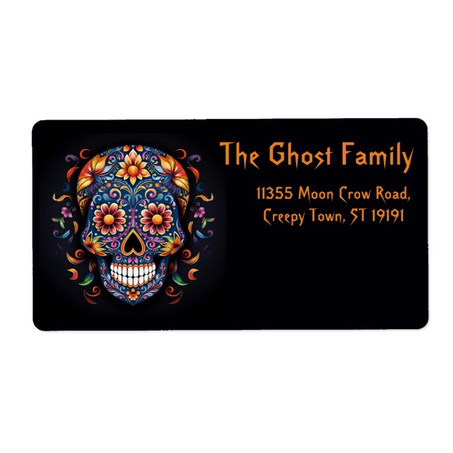Personalized Halloween Ghosts Pumpkin (Front)