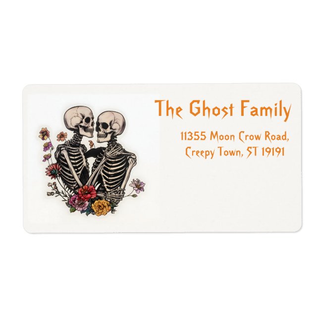 Personalized Halloween Ghosts Pumpkin (Front)