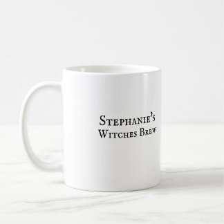 Personalized Halloween Mug Your Name+Witches Brew 