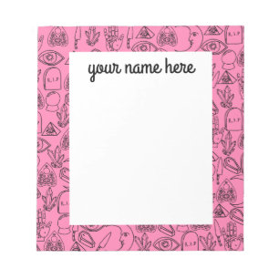 Personalized Halloween Notepad