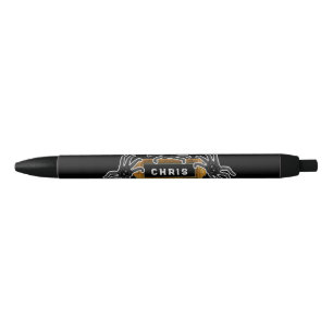 Personalized Halloween Novelty Black Ink Pen