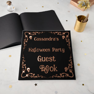 Personalized Halloween Party Guest Book