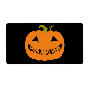 Personalized Halloween Pumpkin