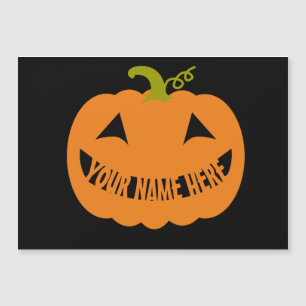 Personalized Halloween Pumpkin