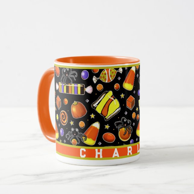 Personalized Halloween Specialty Mug (Front Left)