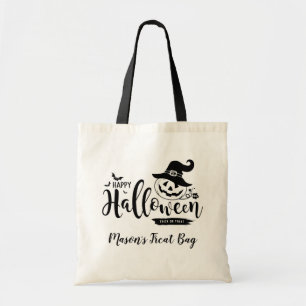 Personalized Halloween Tote Bag