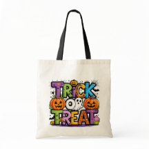 Personalized Halloween Trick or Treat Bag