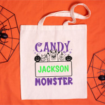 Personalized Halloween Trick or Treat Goodie 