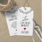 Funny Sewing Quote Hand-Sewn Gift Kraft Gift Tags