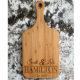 Personalized Handled Bamboo Serving Board