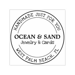 Personalized Handmade Just For You Self-inking Stamp