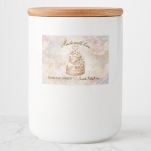 Personalized Handmade- Love custom kitchen lable Food Label