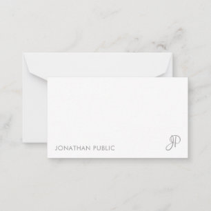 Personalized Handwriting Monogram Simple Template