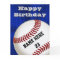 PERSONALIZED Happy Birthday Baseball Cards