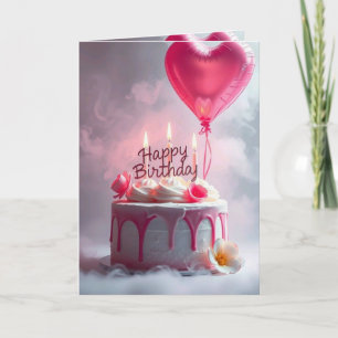 Personalized Happy Birthday Invitation Card