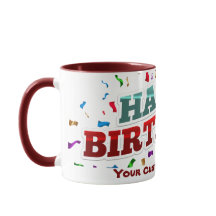 Personalized Happy Birthday Mug