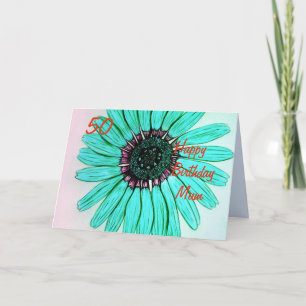 Personalized Happy Birthday Mum card