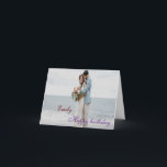 Personalized Happy Birthday Photo wife Card<br><div class="desc">Personalized Happy Birthday Photo Colourful</div>